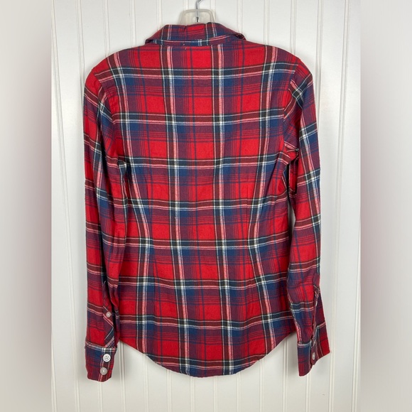 Planet Gold Red Flannel - Small - NWT - Picture 5 of 6